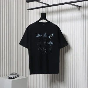 Classic Single Product Pattern Print T-Shirt