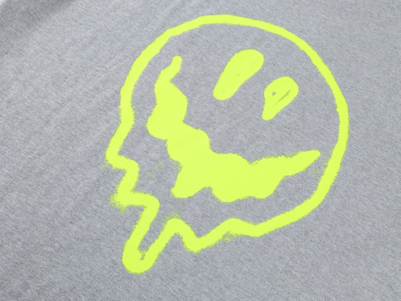 Dissolved Smiley Face Print Vest