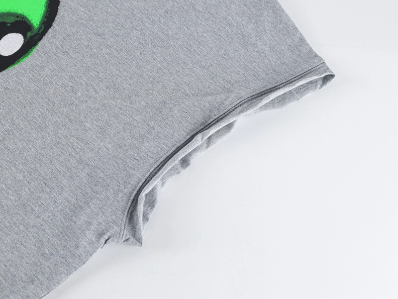 Dissolved Smiley Face Print Vest