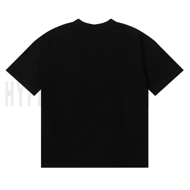 The back of black clothes