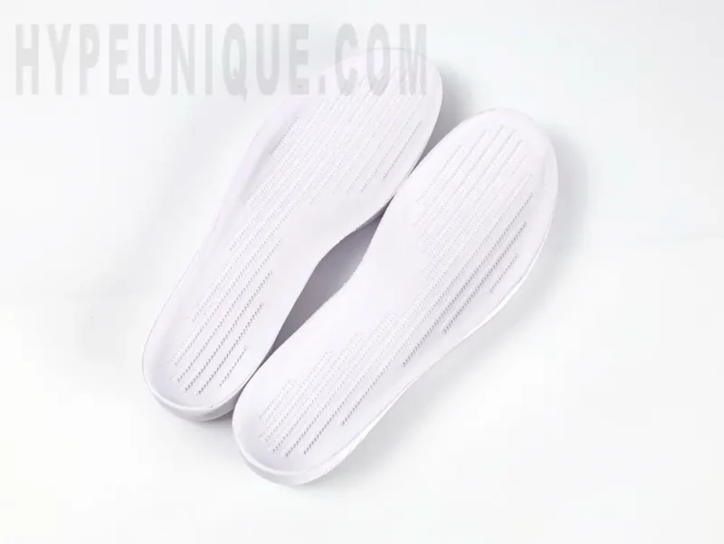 the white insole