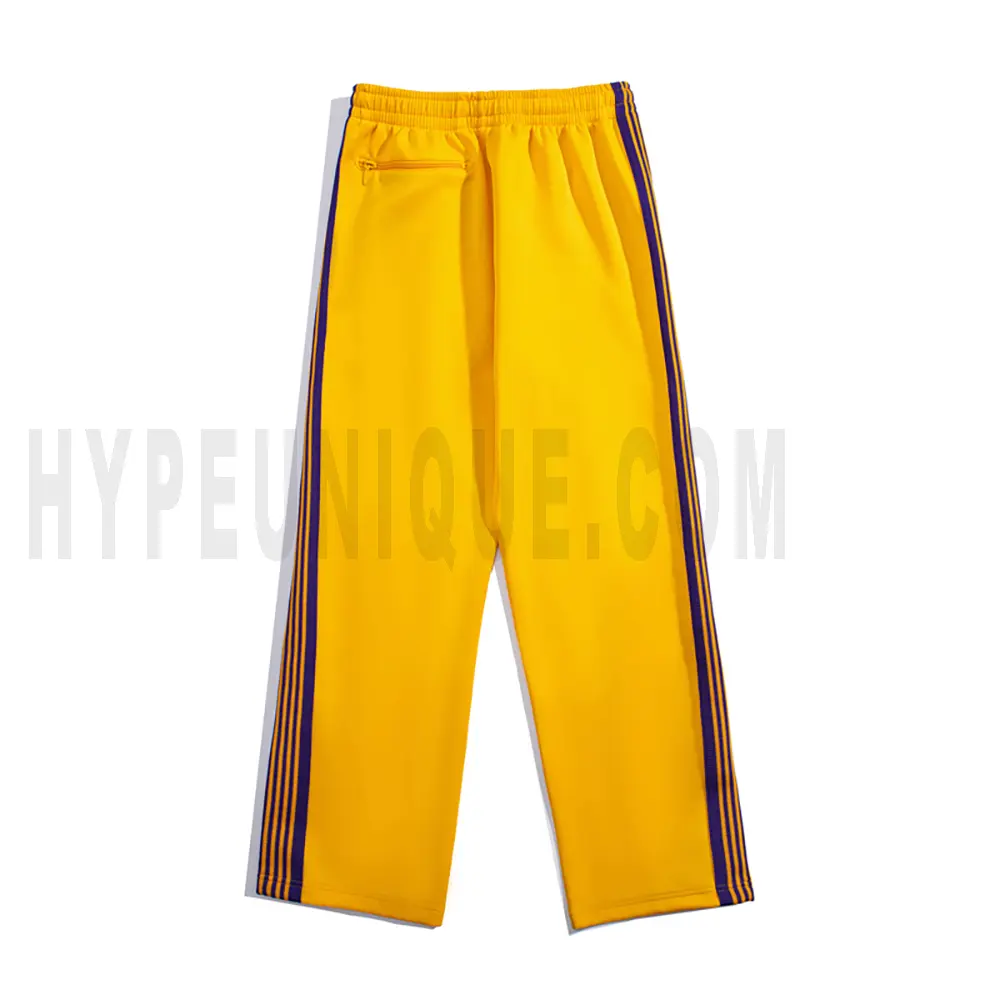 The back of the yellow pants