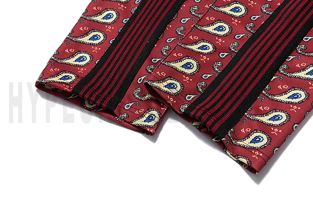 Hem seam detail