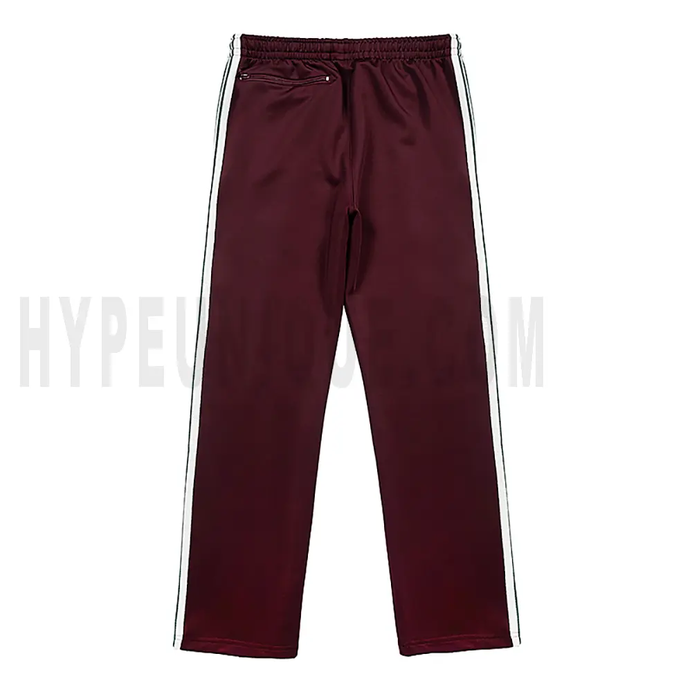 The back of the red pants