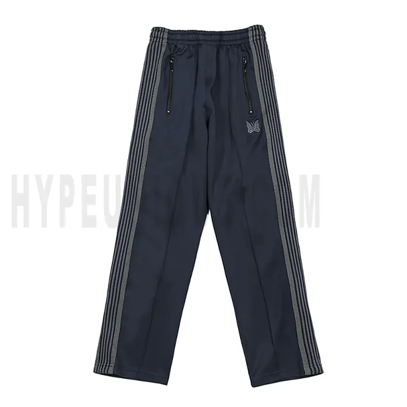 Needles Quality Embroidered Track Pants Classic Stripe Trousers