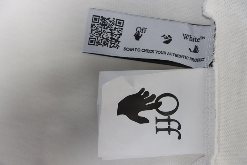 Off-White Blurred Oil Painting Arrow Print T-Shirt
