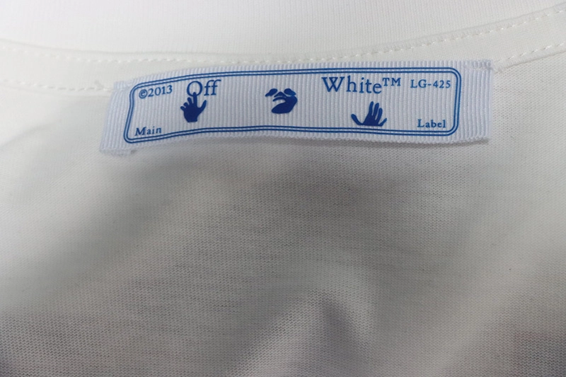 Off-White Blurred Oil Painting Arrow Print T-Shirt