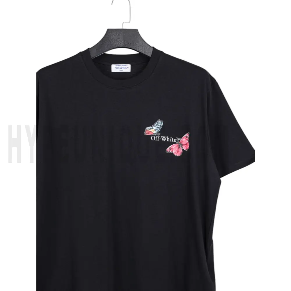 The front of the black clothes
