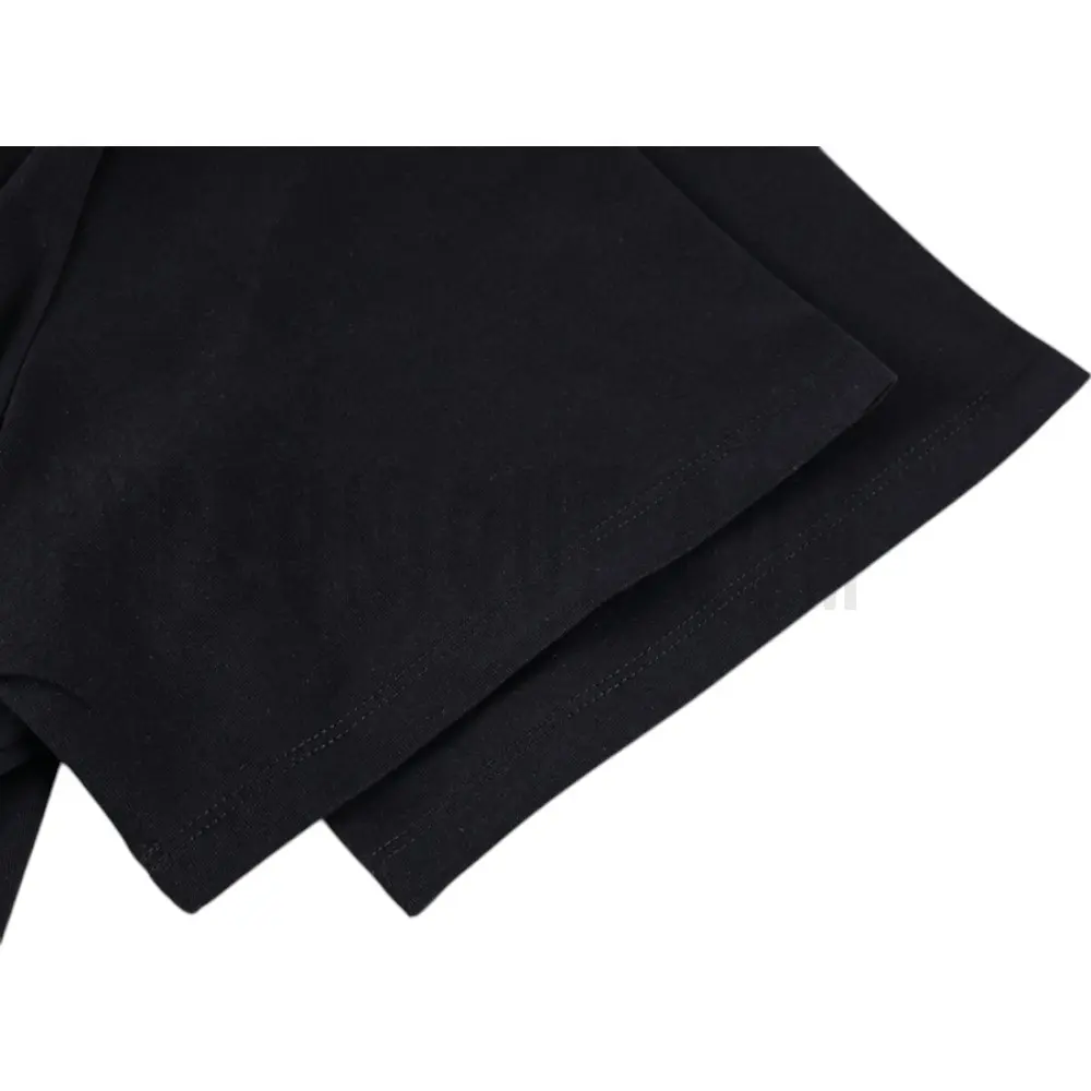 The sleeves of the black clothes