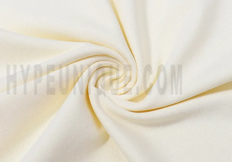 The fabric is soft, breathable, and resistant to wrinkles.