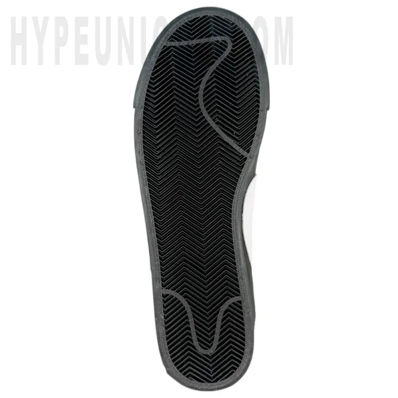 the black outsole