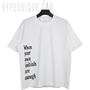 Cotton Jersey White T-Shirt