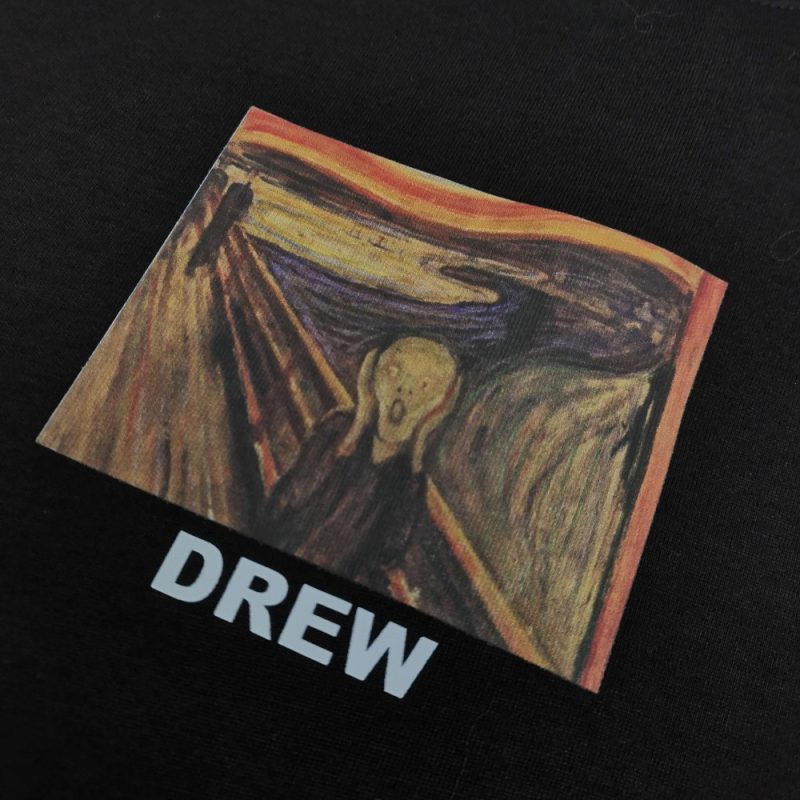 Printed graphic on the front of the garment