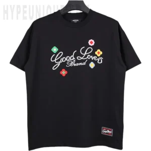 Good Loves 3D Embroidered Slogan T-Shirt