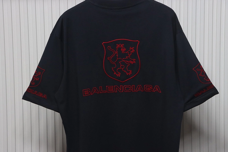 Lion Club Embroidered Logo T-Shirt
