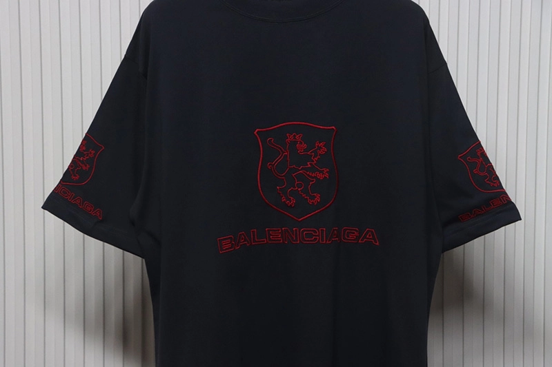 Lion Club Embroidered Logo T-Shirt
