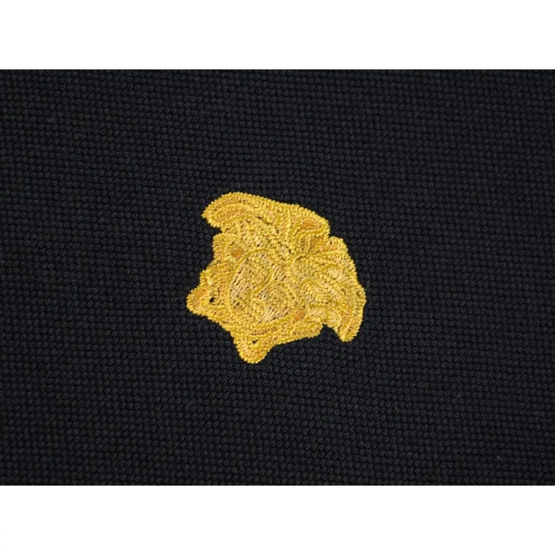 Embroidered graphic on the front of the T-shirt