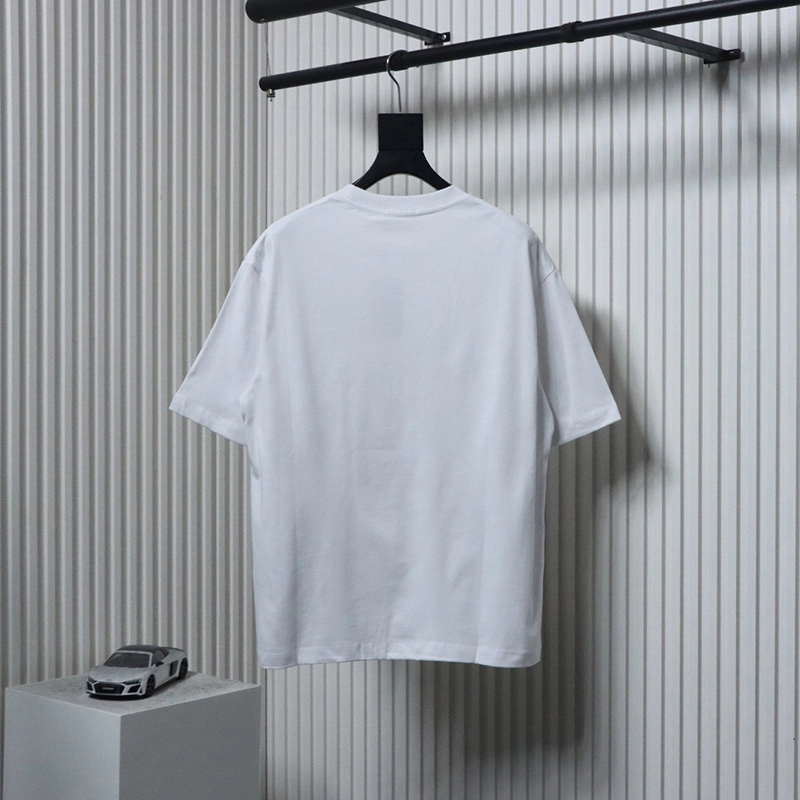 Pink Letter Logo Print T-Shirt