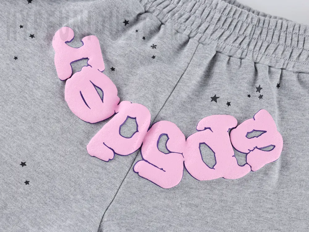 Pink foam print