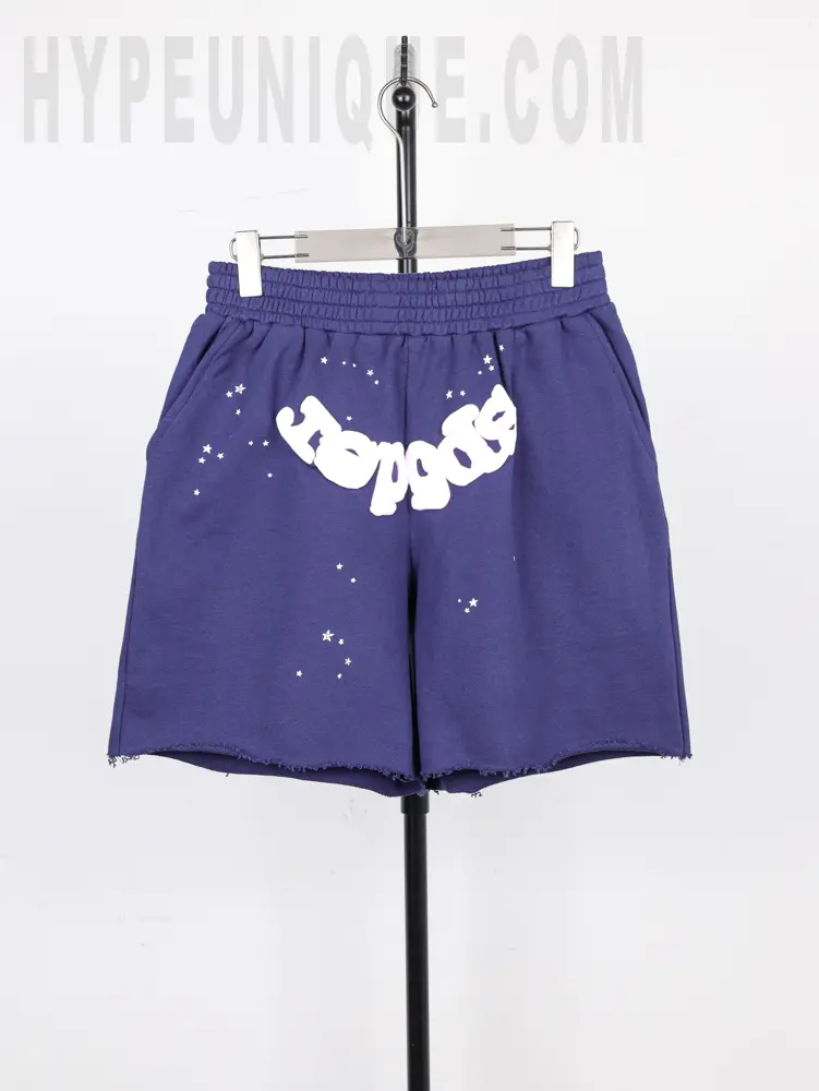 Sp5der OG Web Logo Sweatshort 'Purple'
