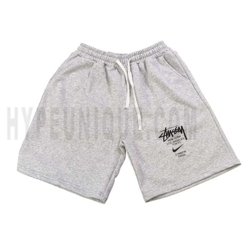 The front of the shorts