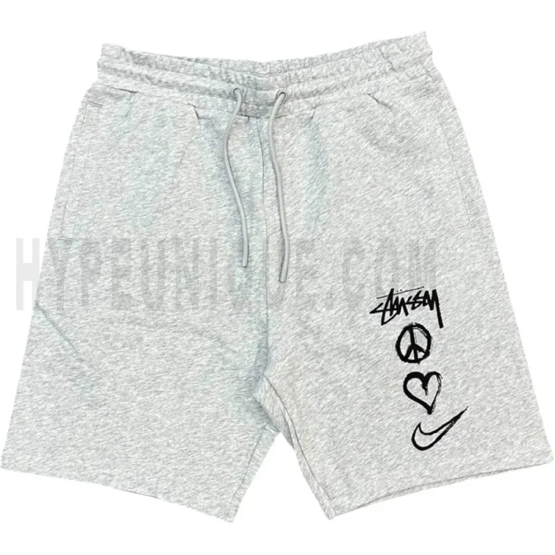 The front of the shorts