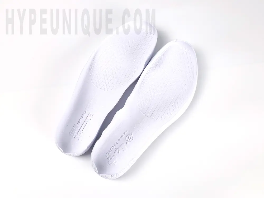the white insole