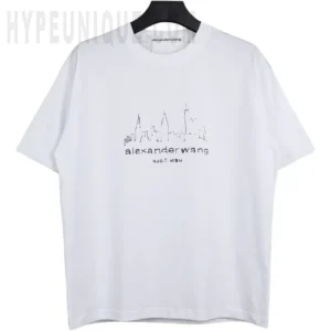 Alexander Wang White Loose-Fit T-Shirt