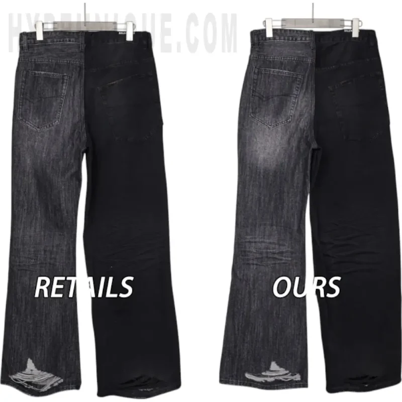 Back View Comparison Chart
