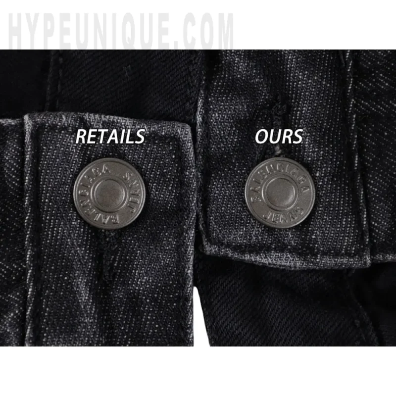 Waistband button Comparison Chart