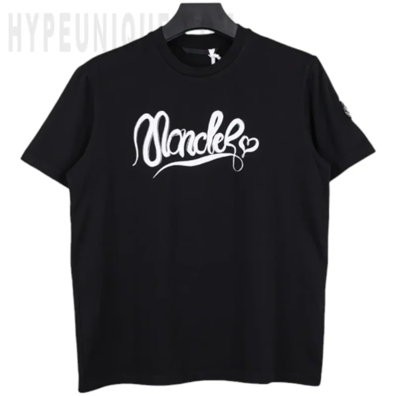 Calligraphy Logo Cotton T-Shirt