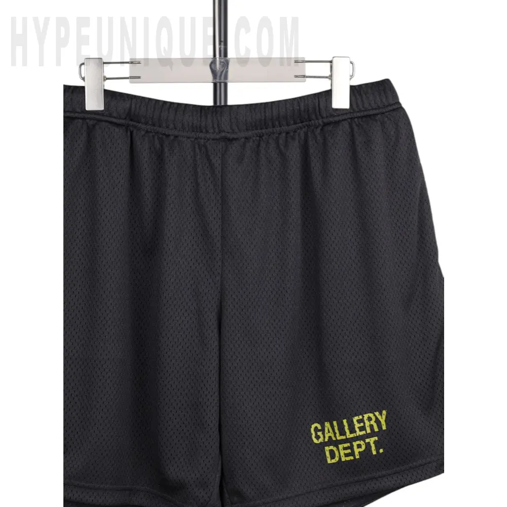 The front of the shorts