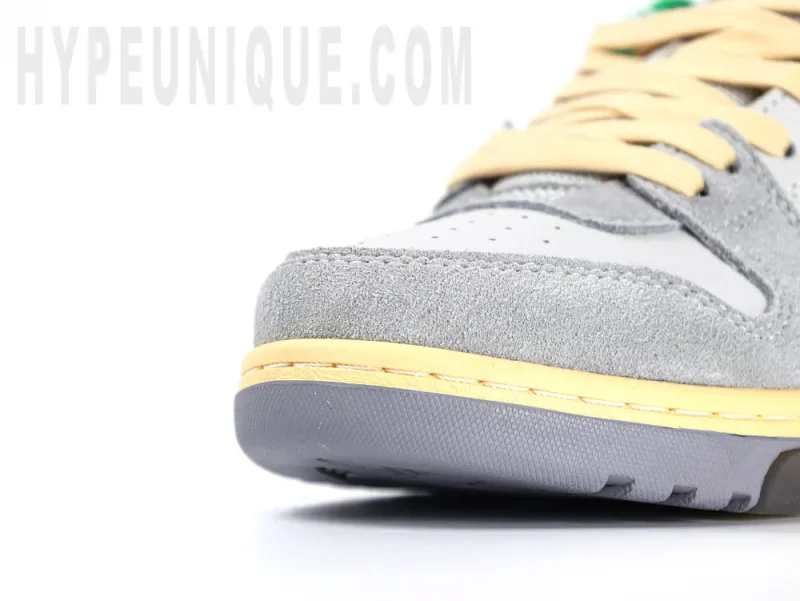 the grey toe box