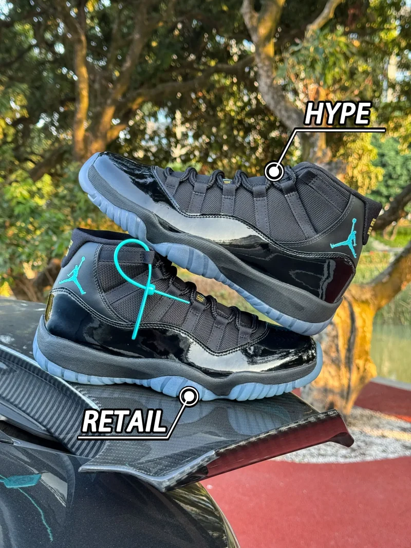 Shoe body comparison
