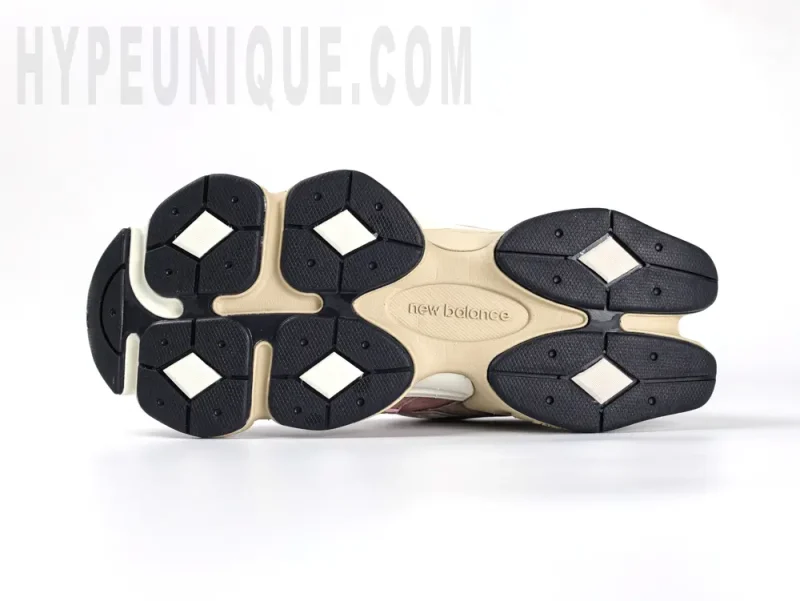 the black outsole