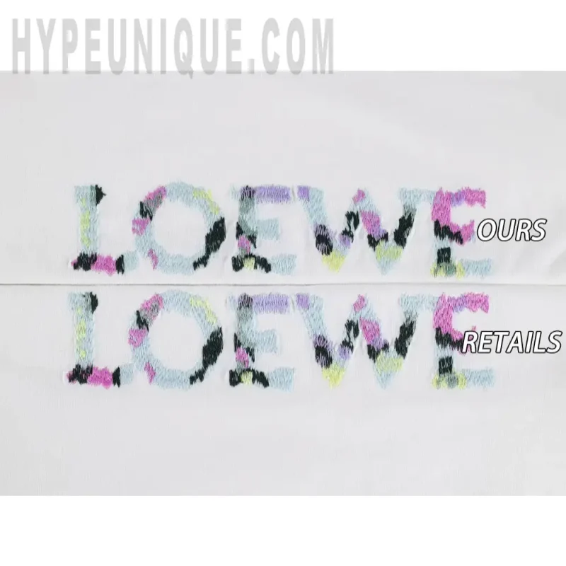 Embroidered graphic on the front of the garment