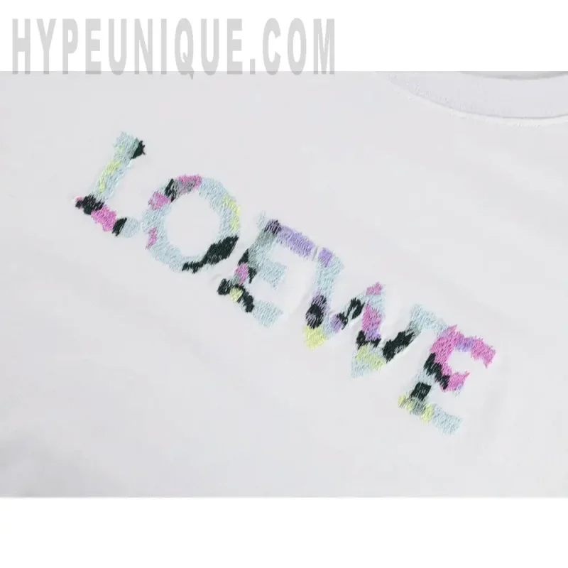 Embroidered graphic on the front of the garment