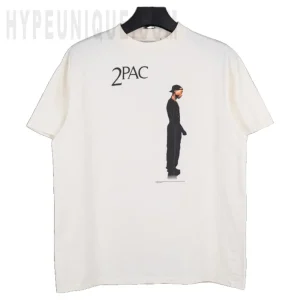 Saint Michael 2Pac Side Profile Tribute T-Shirt