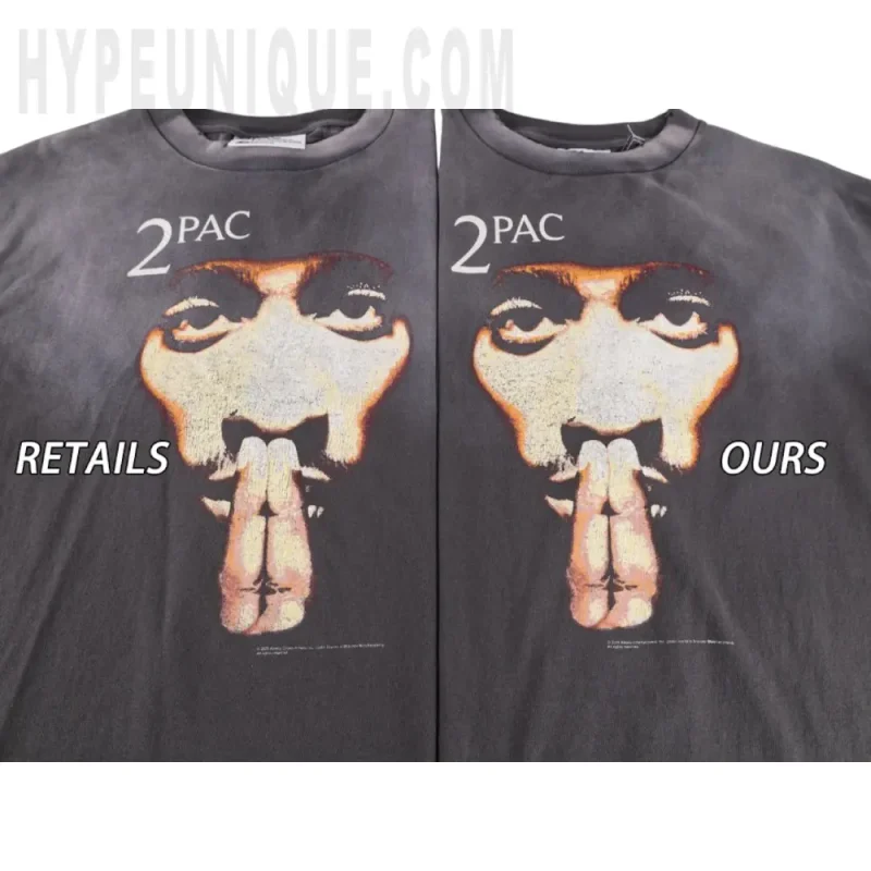 Printed graphic on the front of the garment