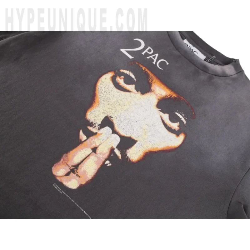 Printed graphic on the front of the garment
