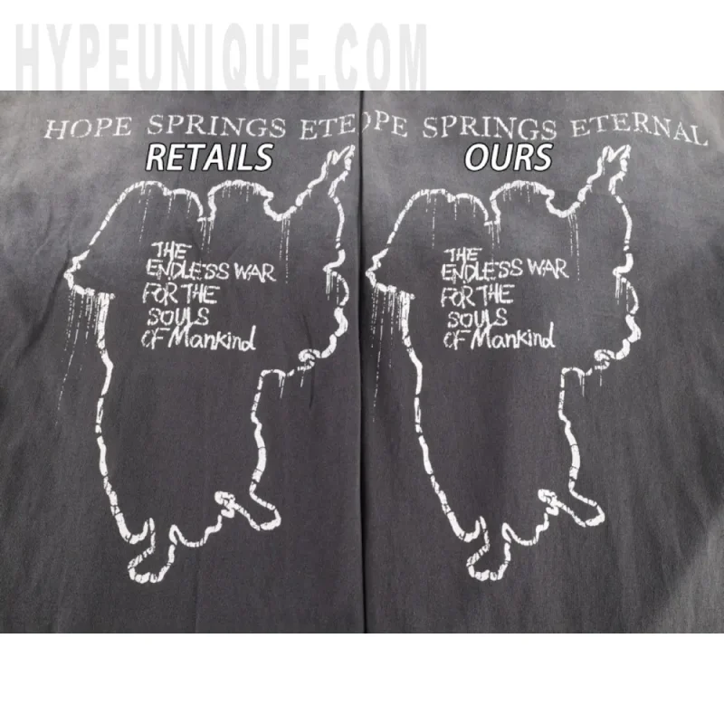 Printed graphic on the front of the garment