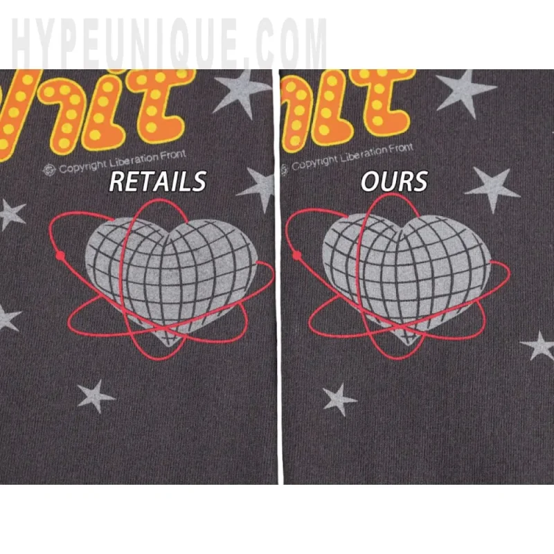 Printed graphic on the front of the garment