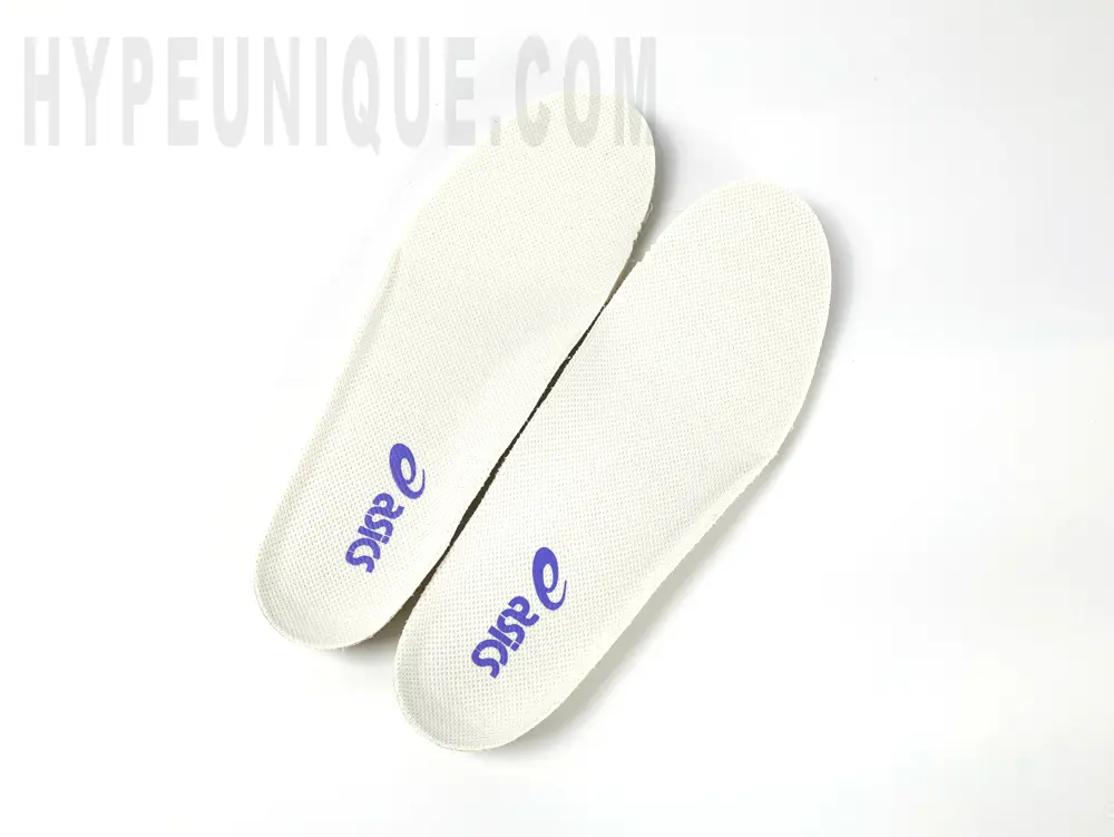 the white insole