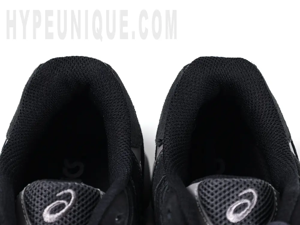 Stylish black and grey athletic shoe