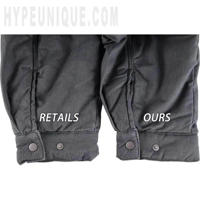 The sleeves of the clothes