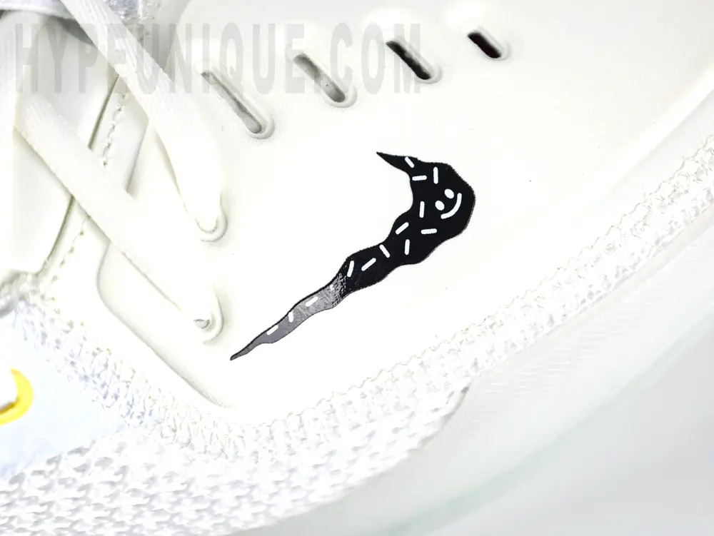 the black swoosh