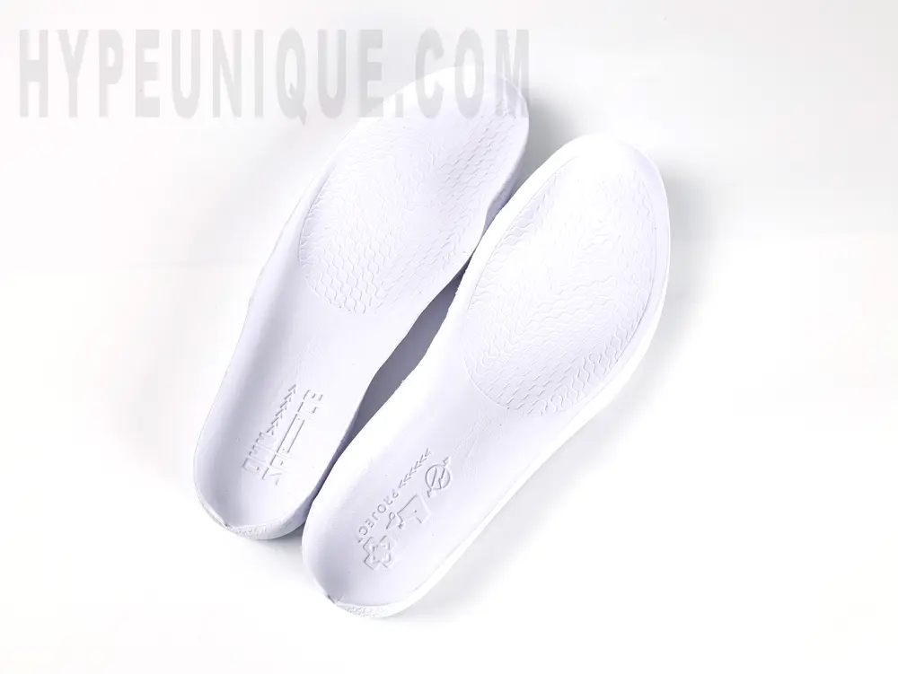 the white insole