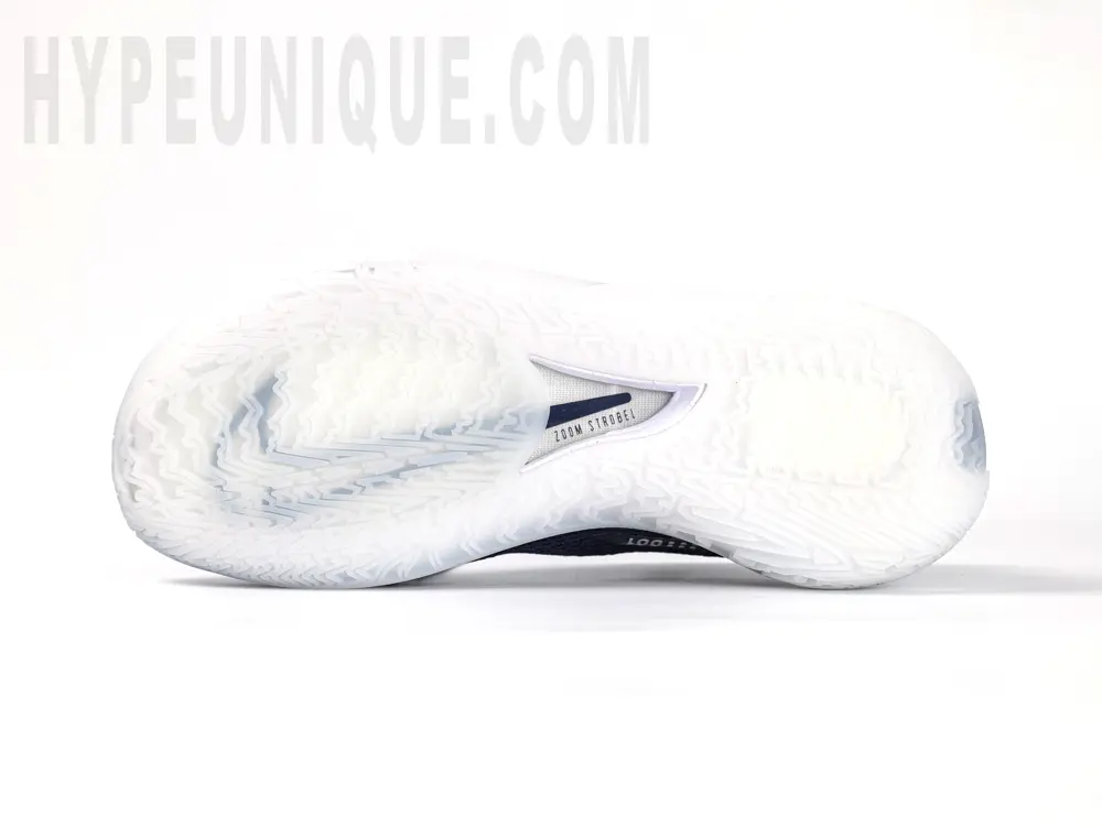 the white outsole