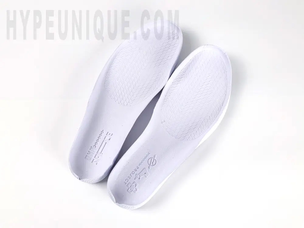 the white insole