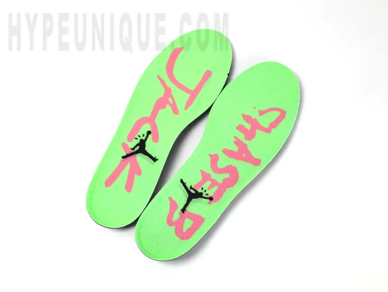 green insole